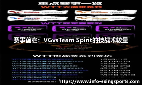 赛事前瞻：VGvsTeam Spirit的技战术较量